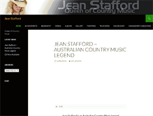 Tablet Screenshot of jeanstafford.com.au